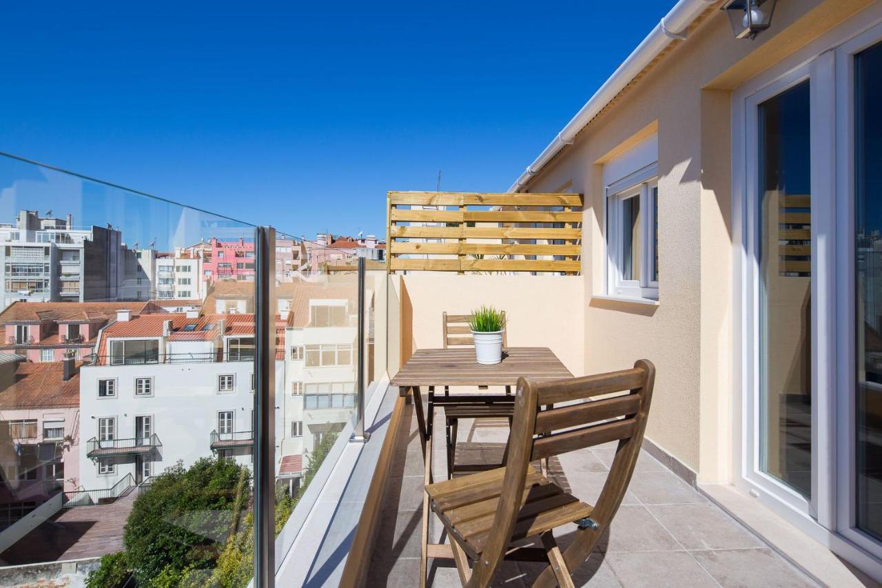 Designer Flats In Lapa By Lovelystay Lisboa Exterior foto
